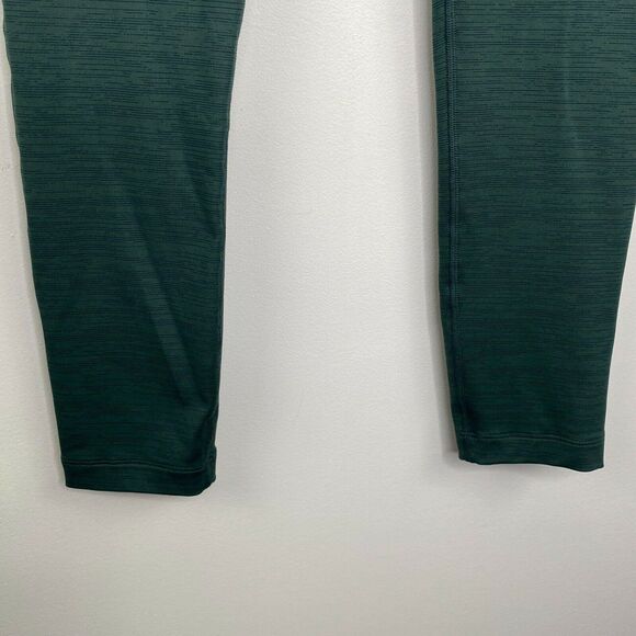 Outdoor Voices Womens Green Mid Rise Ankle Leggings Size S Workout Compression - Picture 2 of 6